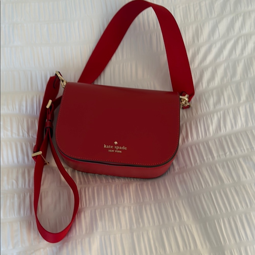 Kate Spade Red Crossbody Bag